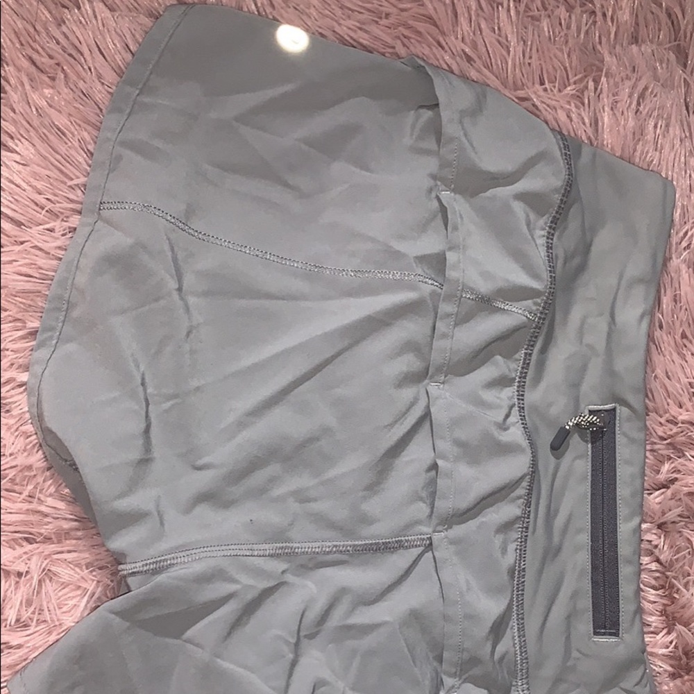 Lululemon speed shorts- grey size 6